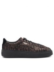 Puma Sneakersy 364092-02 Czarny. Czarne obuwie sportowe damskie Puma, z materiału, bez zapięcia. Za 149.99 zł.