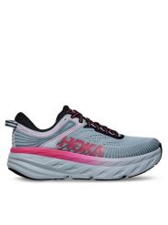 Hoka Buty do biegania Bondi 7 1110519 Niebieski. Niebieskie obuwie sportowe damskie HOKA, z materiału, bez zapięcia, do biegania. Za 719.99 zł.