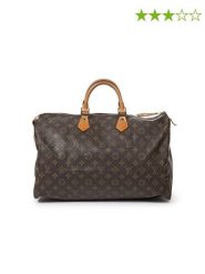 Louis Vuitton Torba podróżna "Speedy 40" w kolorze brązowym - 40 x 24 x 19 cm rozmiar: onesize. Brązowe torby podróżne Louis Vuitton, bez wzorów, z materiału. Za 3,872.80 zł.
