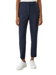 S.Oliver Spodnie w kolorze granatowym rozmiar: 34. Niebieskie spodnie materiałowe damskie S.Oliver, bez wzorów, z materiału. Za 119.68 zł.