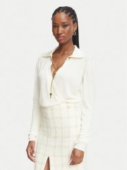 Elisabetta Franchi Body BK-03S-66E2-V440 Kremowy Regular Fit. Białe body i gorsety Elisabetta Franchi, bez wzorów, z wiskozy. Za 1,879.00 zł.