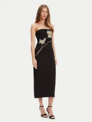 STAUD Sukienka koktajlowa Brooke R24F2171KP Czarny Slim Fit. Czarne sukienki damskie STAUD, bez wzorów, z wiskozy, wizytowe, bez ramiączek. Za 2,839.00 zł.
