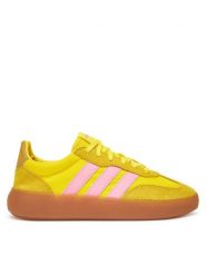Adidas Sneakersy Barreda Decode JR3542 Żółty. Żółte obuwie sportowe damskie Adidas, ze skóry, bez zapięcia. Za 279.99 zł.