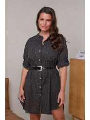 Curvy Lady Tunika w kolorze antracytowym rozmiar: 40/42. Czarne tuniki damskie Curvy Lady, bez wzorów, z bawełny, klasyczne, bez kołnierzyka, bez ramiączek. Za 109.78 zł.