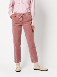 Toni Spodnie w kolorze jasnoróżowym rozmiar: 42. Różowe spodnie materiałowe damskie Toni, bez wzorów, z materiału. Za 173.99 zł.