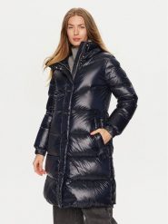 Woolrich Płaszcz zimowy Aliquippa Long CFWWOU0926FRUT3085 Granatowy Regular Fit. Niebieskie kurtki damskie Woolrich, na zimę, s, bez wzorów, z syntetyku, bez kaptura. Za 2,929.00 zł.