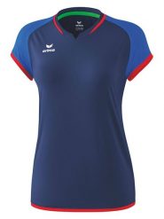 Erima Koszulka sportowa "Zenari 3.0" w kolorze granatowym rozmiar: 44. Niebieskie koszulki sportowe damskie Erima, bez wzorów, z materiału, bez ramiączek, outdoorowe. Za 80.52 zł.