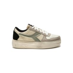 Sneakersy damskie DIADORA MAGIC BOLD DUNES WN. Białe obuwie sportowe damskie Diadora, bez zapięcia, trekkingowe. Za 239.99 zł.