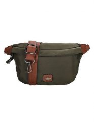 Charm Saszetka w kolorze ciemnozielonym - 22 x 14 x 6 cm rozmiar: onesize. Zielone nerki i saszetki damskie Charm, bez wzorów, z materiału. Za 109.26 zł.