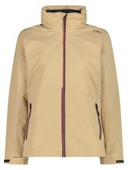 CMP Kurtka funkcyjna 3w1 w kolorze beżowo-szarym rozmiar: 42. Brązowe kurtki sportowe damskie CMP, bez wzorów, z materiału, bez kaptura. Za 298.95 zł.