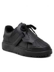 Jenny Fairy Sneakersy TS5193-01 Czarny. Czarne obuwie sportowe damskie Jenny Fairy, ze skóry, bez zapięcia. W wyprzedaży za 79.99 zł.