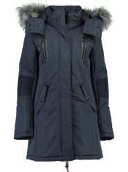 Canadian Peak Parka "Camilly" w kolorze granatowym rozmiar: L. Niebieskie parki damskie Canadian Peak, l, bez kaptura. Za 316.24 zł.