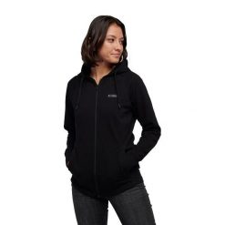 Bluza z kapturem Damska Black Diamond Rise And Climb Hoody. Czarne bluzy damskie Black Diamond, xs, bez wzorów, z kapturem. Za 213.99 zł.