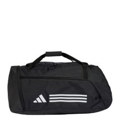 Torba Essentials 3-Stripes Duffel Large. Białe torby sportowe Adidas, bez wzorów, z materiału. Za 199.00 zł.