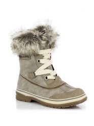 Kimberfeel Botki zimowe w kolorze szarym rozmiar: 41. Szare botki damskie Kimberfeel, na zimę, z materiału, bez obcasa, bez zapięcia. Za 368.95 zł.