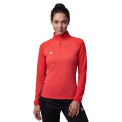Damska bluza sportowa ze stójką Siroko Halfzip Red/Burgundy W. Czerwone bluzy damskie SIROKO, l, bez wzorów, z materiału, bez kaptura. Za 251.00 zł.