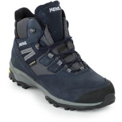 Buty MEINDL Atlanta Lady GTX. Niebieskie obuwie trekkingowe damskie MEINDL, bez zapięcia. W wyprzedaży za 584.34 zł.