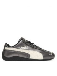 Puma Sneakersy Speedcat Metallic 403689 02 W Srebrny. Szare obuwie sportowe damskie Puma, ze skóry, bez zapięcia. Za 389.99 zł.