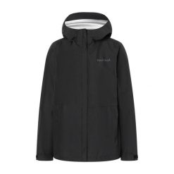 Kurtka przeciwdeszczowa damska Marmot Minimalist. Czarne kurtki damskie Marmot, xs, bez wzorów, bez kaptura. Za 389.99 zł.