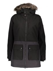 O'Neill Kurtka narciarska w kolorze czarno-szarym rozmiar: M. Czarne kurtki sportowe damskie O'Neill, m, bez wzorów, bez kaptura. Za 505.13 zł.