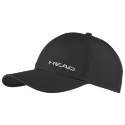 Czapka Head Pro. Czarne czapki damskie Head, bez wzorów, z materiału. Za 99.00 zł.