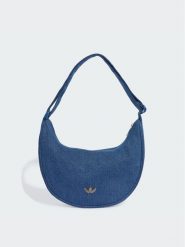Adidas Torebka Adicolor Half Crescent Bag KR1531 Niebieski. Niebieskie torebki klasyczne damskie Adidas, z materiału, bez dodatków. Za 199.99 zł.