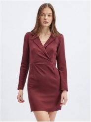 Orsay Sukienka w kolorze bordowym rozmiar: 40. Czerwone sukienki damskie Orsay, bez wzorów, bez ramiączek. Za 78.28 zł.
