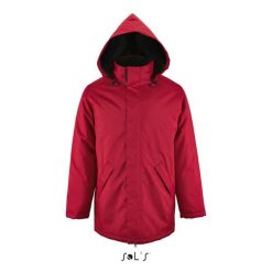 Parka Sol's Robyn. Czerwone parki damskie SOL'S, m, z polaru, bez kaptura. Za 207.70 zł.