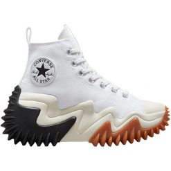 Trampki Converse Run Star Motion, Kobiety. Białe trampki damskie Converse, bez wzorów, bez zapięcia. W wyprzedaży za 455.75 zł.