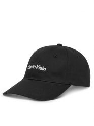 Calvin Klein Czapka z daszkiem Logo Embroidery Baseball Cap LV04F5003G Czarny. Czarne czapki z daszkiem damskie Calvin Klein, bez wzorów, z bawełny. Za 169.99 zł.