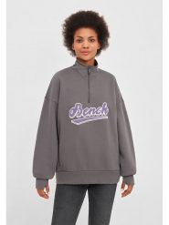 Bench Bluza "Andreera" w kolorze antracytowym rozmiar: 38. Czarne bluzy damskie Bench, bez wzorów, bez kaptura. Za 83.42 zł.