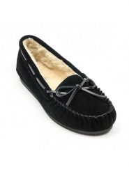 NICEBAY Skórzane mokasyny "Tauriel" w kolorze czarnym rozmiar: 37. Czarne mokasyny damskie NICEBAY, ze skóry, bez obcasa. Za 218.95 zł.