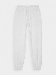 4F Spodnie dresowe joggery damskie - szare XL. Szare spodnie dresowe damskie 4F, bez wzorów, z bawełny. Za 129.99 zł.