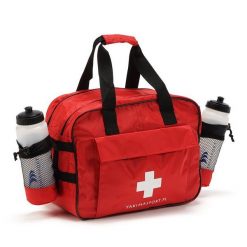 Apteczka sportowa profesjonalna torba medyczna lekka pakowna 20 L. Czarne torby sportowe YAKIMASPORT, bez wzorów. Za 99.00 zł.