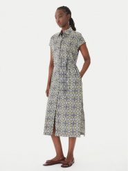 Marella Sukienka koszulowa Panino 2615221262 Kolorowy Regular Fit. Sukienki damskie Marella, bez wzorów, z bawełny, bez ramiączek. Za 749.99 zł.