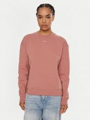 Calvin Klein Bluza Nano Logo K20K208329 Różowy Regular Fit. Czerwone bluzy damskie Calvin Klein, xl, bez wzorów, z syntetyku, bez kaptura. Za 249.99 zł.