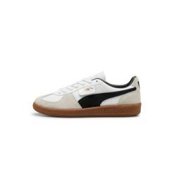 Buty do chodzenia damskie Puma Palermo Lth. Białe obuwie sportowe casual damskie Puma, z gumy, trekkingowe. Za 407.07 zł.