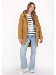 Schmuddelwedda Parka w kolorze jasnobrązowym rozmiar: XS. Brązowe parki damskie Schmuddelwedda, xs, bez kaptura. Za 429.44 zł.