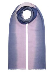 Ilse Jacobsen Wełniany szal w kolorze jasnoróżowo-niebieskim - 200 x 100 cm rozmiar: onesize. Niebieskie szaliki damskie Ilse Jacobsen, bez wzorów, ze skóry. Za 220.63 zł.
