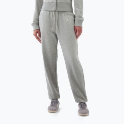 Spodnie damskie GAP French Logo Jogger. Szare spodnie sportowe damskie GAP, bez wzorów. Za 129.99 zł.