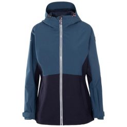 Kurtka Damska Alfresco TP75 Wodoodporna. Niebieskie kurtki damskie Trespass, xl, bez wzorów, bez kaptura. Za 344.99 zł.