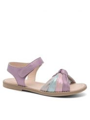 Lasocki Young Sandały VERNIS CI12-3027-10 Fioletowy. Fioletowe sandały dziewczęce Lasocki Young, ze skóry, bez obcasa, bez zapięcia. Za 139.99 zł.