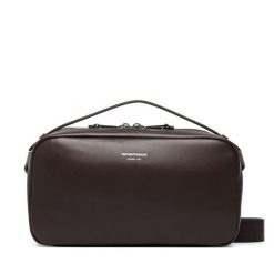 Torebka Emporio Armani. Szare listonoszki damskie Emporio Armani, bez wzorów, bez dodatków. Za 2,104.00 zł.