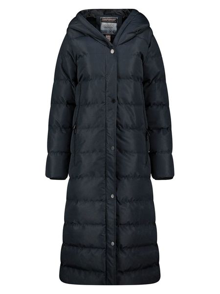 ANAPURNA Płaszcz pikowany "Belenana" w kolorze czarnym rozmiar: L. Czarne płaszcze damskie ANAPURNA, l, bez wzorów, bez kaptura. Za 363.71 zł.