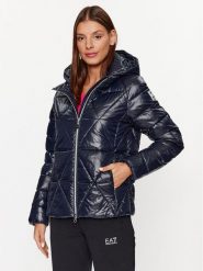 EA7 Emporio Armani Kurtka zimowa 6RTB10 TN5LZ 0551 Granatowy Regular Fit. Niebieskie kurtki damskie EA7 Emporio Armani, na zimę, m, bez wzorów, z syntetyku, bez kaptura. Za 889.99 zł.