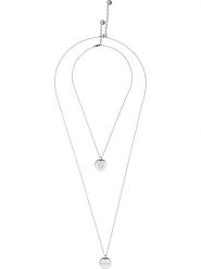 Liebeskind Naszyjnik z zawieszkami - dł. 45 cm rozmiar: onesize. Szare naszyjniki damskie Liebeskind, ze stali. Za 140.86 zł.