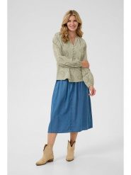 Cream Bluzka w kolorze khaki rozmiar: 46. Brązowe bluzki damskie Cream, bez wzorów, z bawełny, bez kołnierzyka, bez ramiączek. Za 110.04 zł.