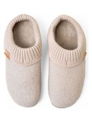Living Kitzbühel Kapcie "Horn" w kolorze beżowym rozmiar: 37. Brązowe kapcie damskie Living Kitzbühel, z materiału. Za 234.95 zł.