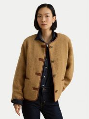 LAUREN RALPH LAUREN Kurtka przejściowa 297P23442004 Beżowy ciemny Regular Fit. Brązowe kurtki damskie Lauren Ralph Lauren, l, bez wzorów, z syntetyku, bez kaptura. Za 1,599.00 zł.