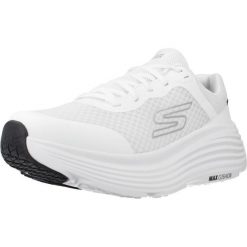 Buty SKECHERS MAX CUSHIONING ENDEAVOUR Biały. Białe obuwie sportowe damskie Skechers, bez zapięcia, do biegania, Skechers Sport. Za 360.22 zł.